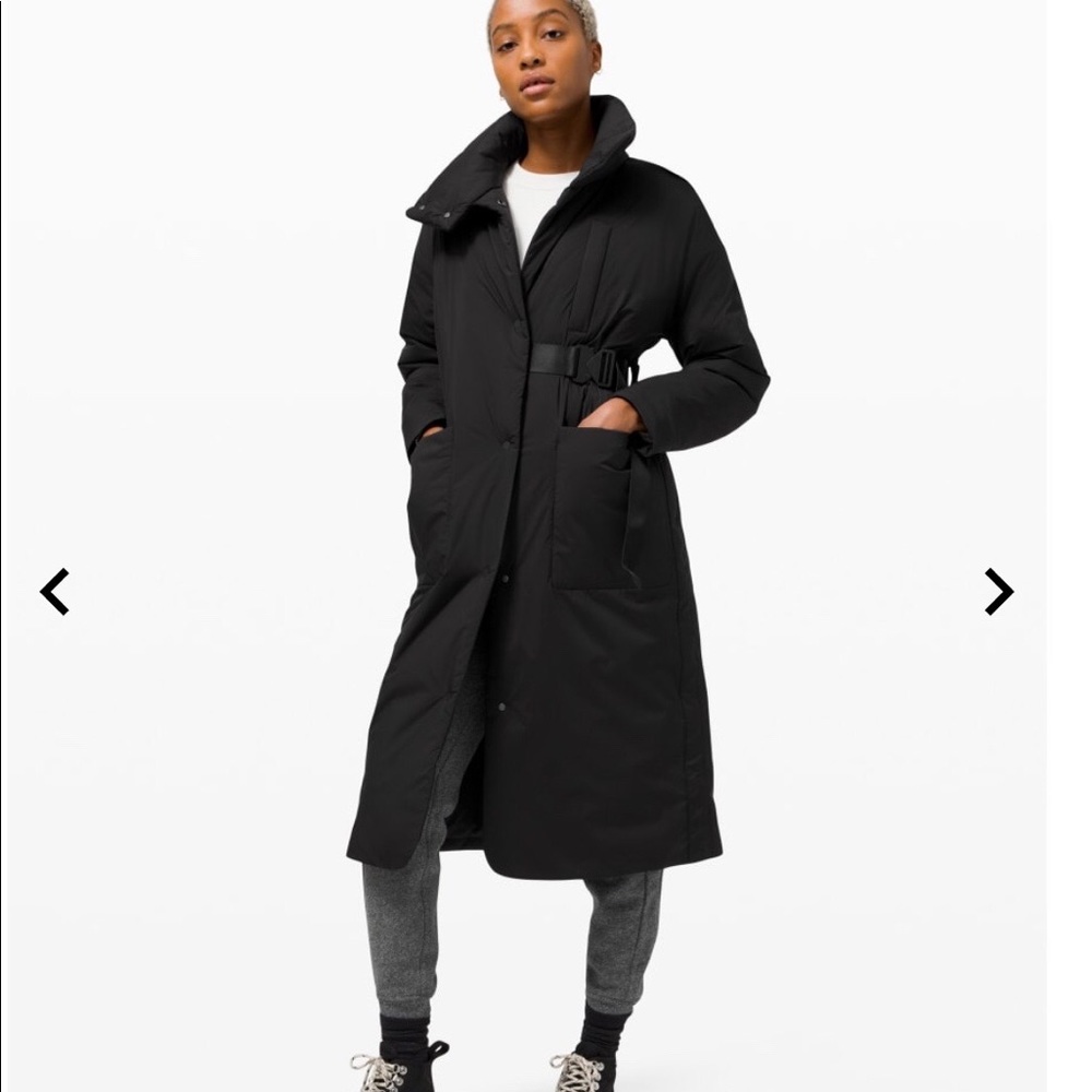 Lululemon Pure Puff Long Jacket